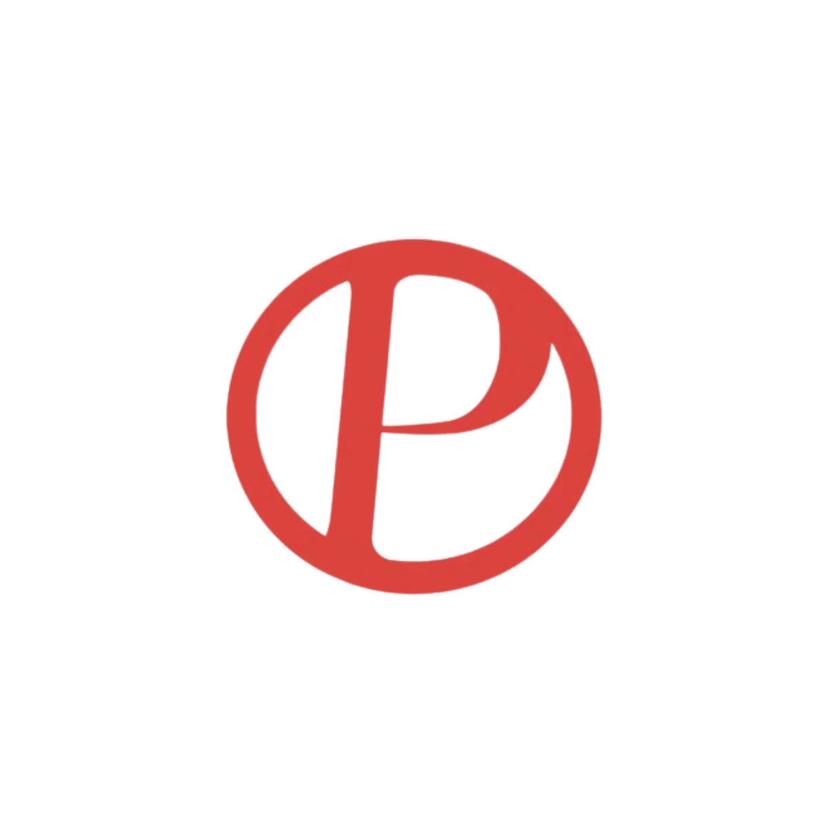 p logo